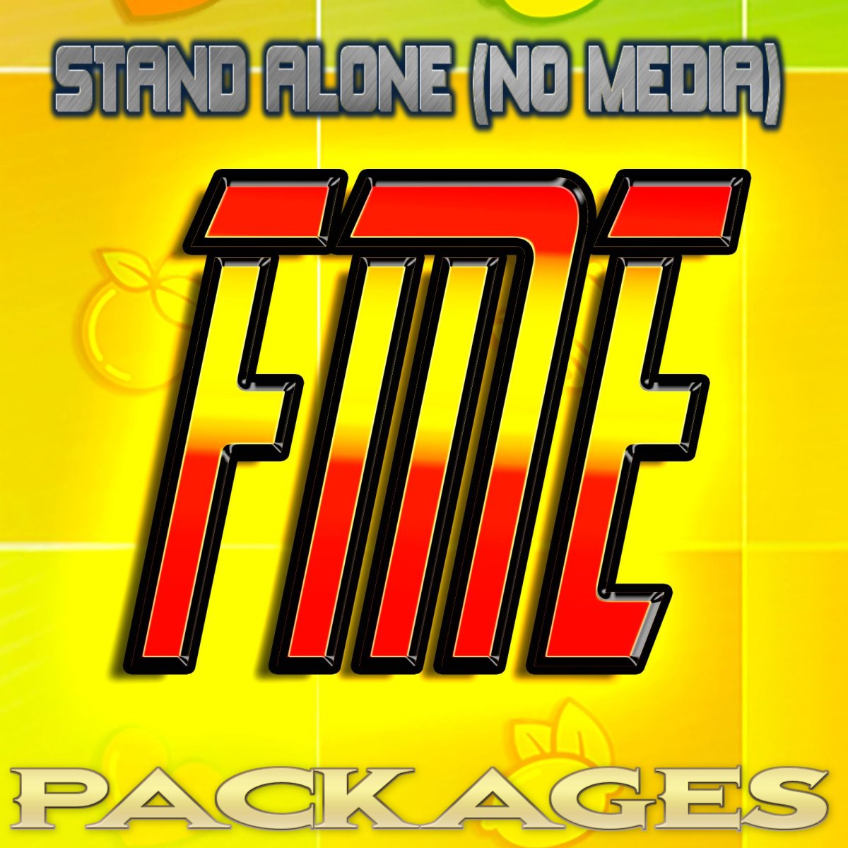 Stand Alone Packages (No Media)